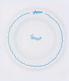 Assiettes : L’amour à table - Bleu Ciel