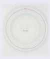 Assiettes : L’amour à table - Rose