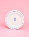 Assiette Amour Bleu Foncé