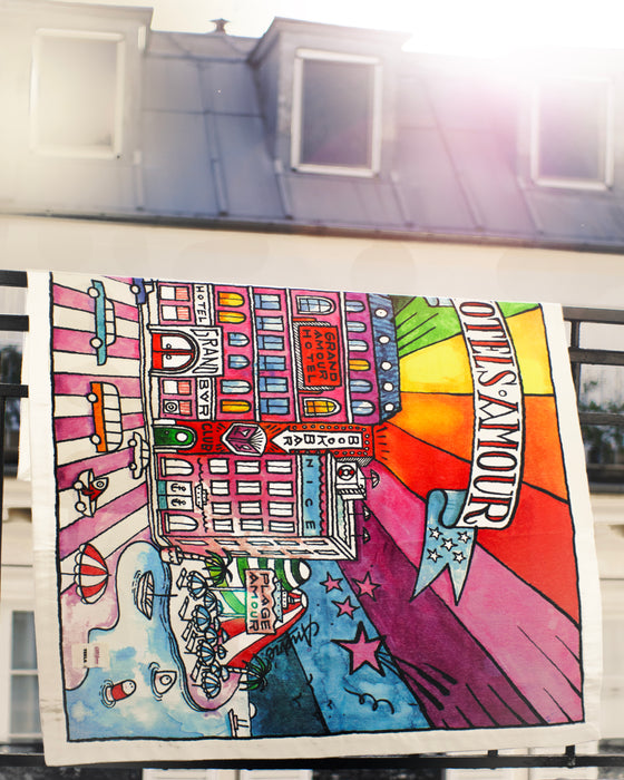 Serviette Tekla – Édition Collector “10 ans Hotel Grand Amour”